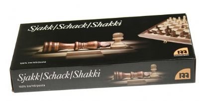 Spel Schack Trämosaik
