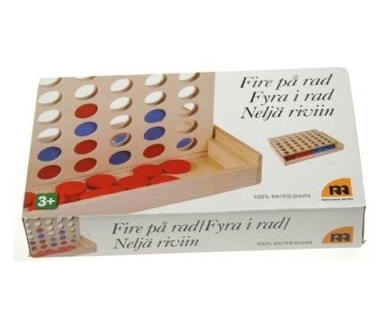 Spel Fyra i rad  Träspel