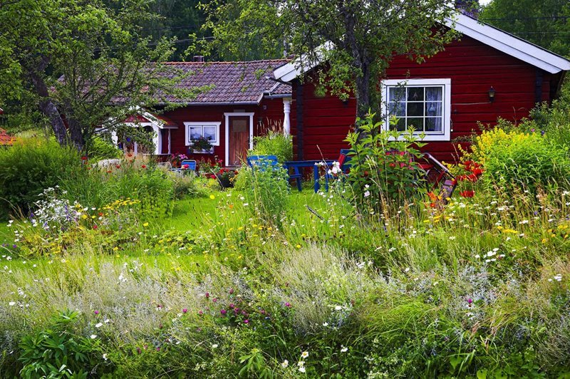Pussel 150 bit Mini Nordic Landscapes Sommarstuga
