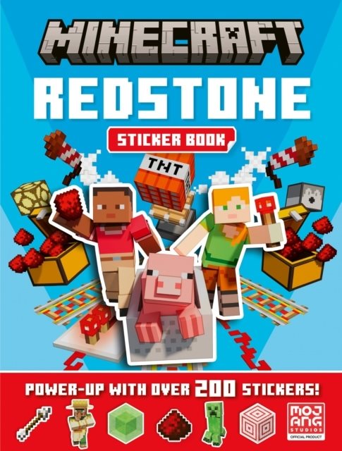 Minecraft Redstone Sticker Book