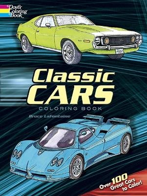 Classic cars coloring book