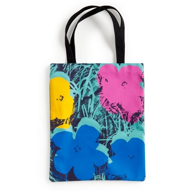 Warhol Flowers Canvas Tote Bag