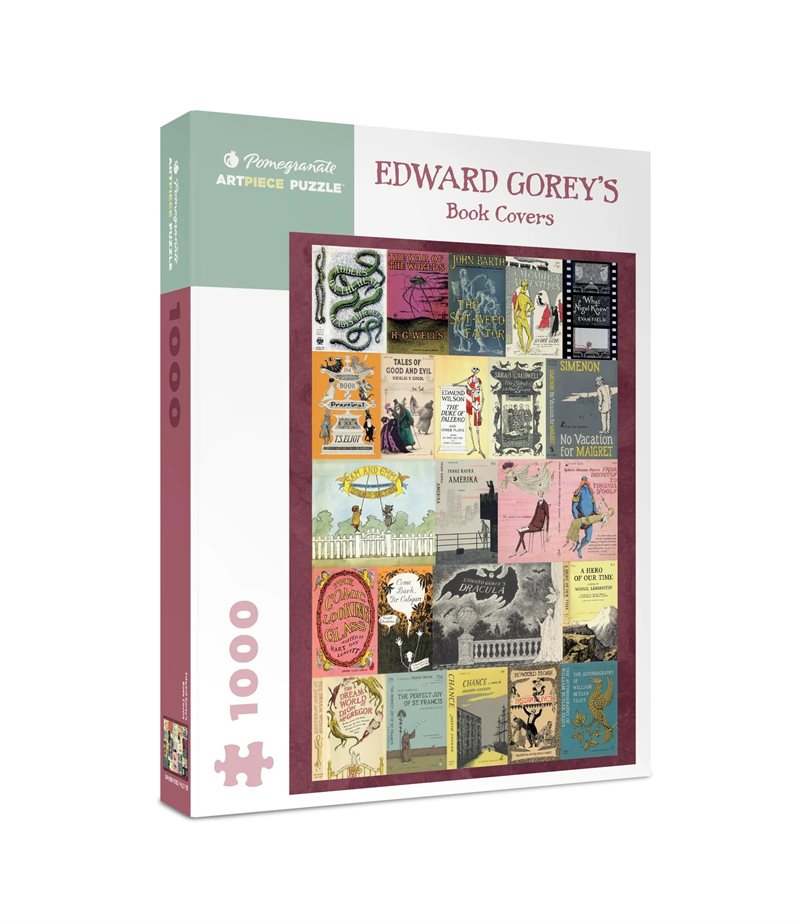 Edward Gorey Book Covers 1000-Piece Jigsaw Puzzle
