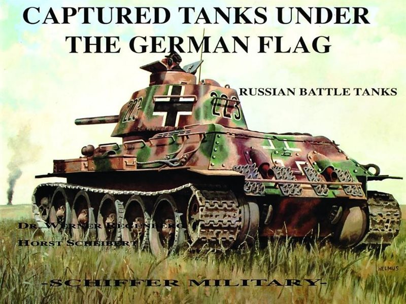 Captured tanks under the german flag - russian battle tanks - russian battl