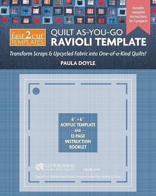 fast2cut Quilt As-You-Go Ravioli Template