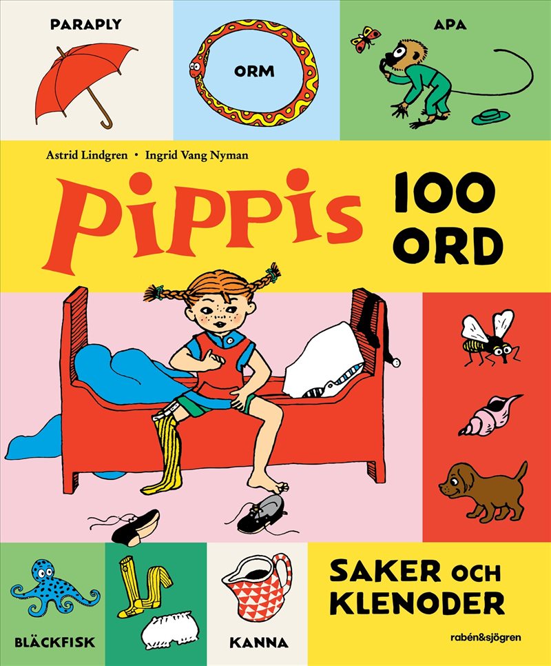 Pippis 100 ord, saker och klenoder