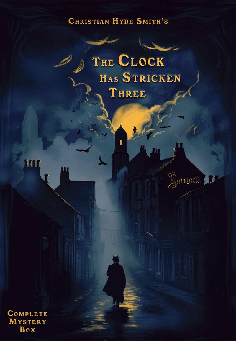 The clock has stricken three