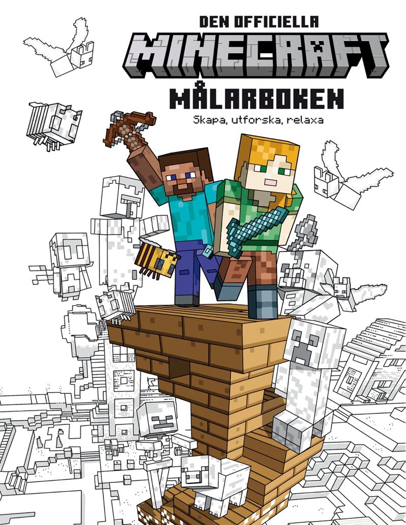 Minecraft. Den officiella målarboken : Skapa, utforska, relaxa
