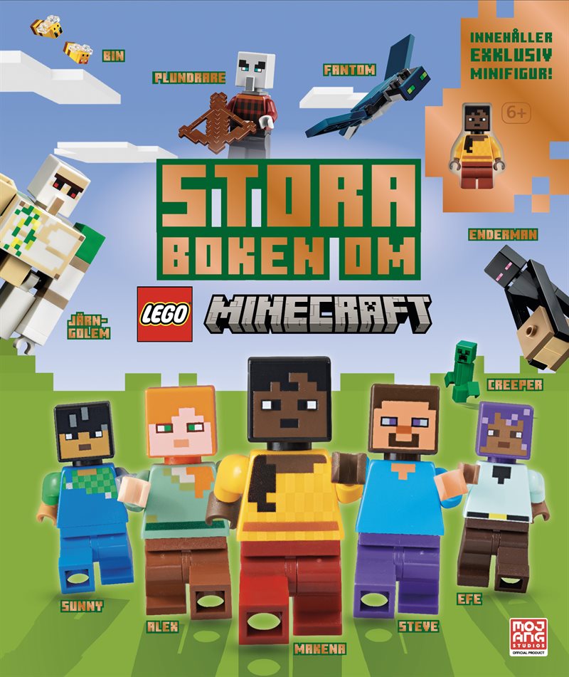 Stora boken om LEGO Minecraft : innehåller exklusiv minifigur