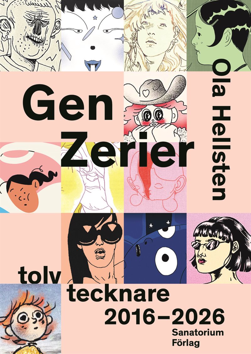 Gen zerier : tolv tecknare 2016-2026
