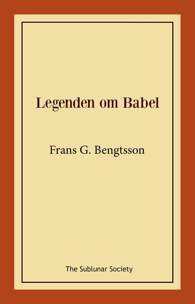 Legenden om Babel