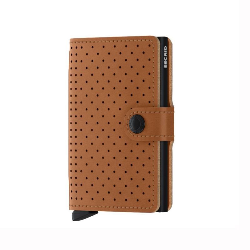 Secrid Miniwallet Perforated Cognac