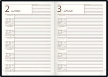 Kalender 2024 5-årsdagbok Brun