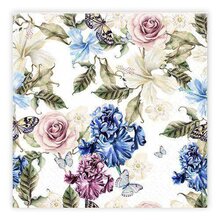 Matservetter 20p Blomsterfjäril