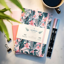 Notebook Deluxe A5 pink jungle
