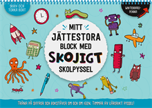Mitt jättestora block med skojigt skolpyssel