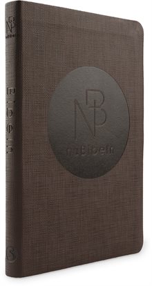 nuBibeln slimline - Konstskinn brun